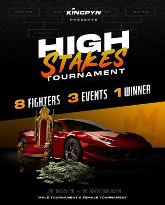 kingpyn boxing tournament time|Kingpyn High Stakes Tournament: Quarterfinals